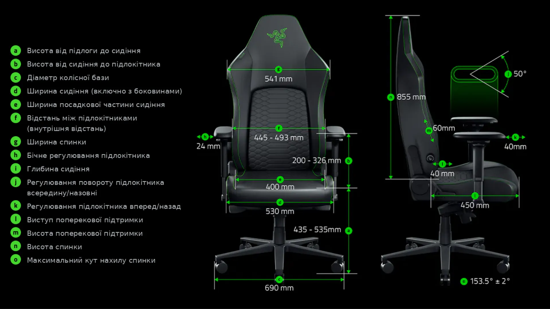 Кресло для геймеров Razer Iskur V2 New Gen, (RZ38-04901000-R3G1) (Light Grey)