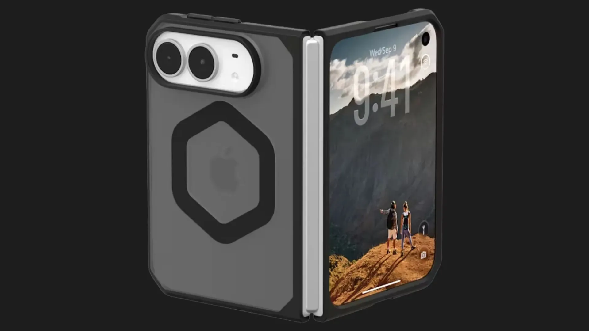 Чехол UAG Mouve MagSafe для iPhone 18 Duo (Ash)