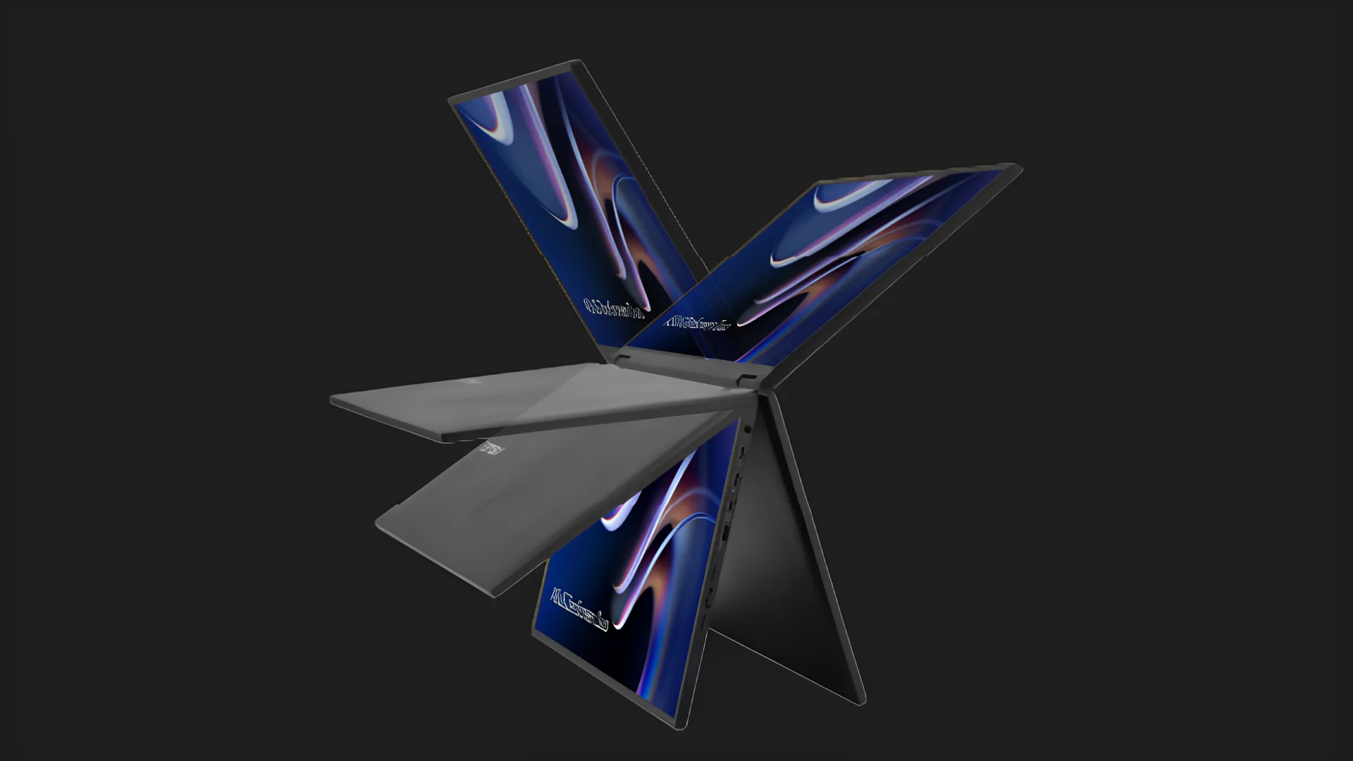 Монітор Asus 2x14" ZenScreen DUO MB14FCD IPS 60Hz 90LM0CZ1-B01N71