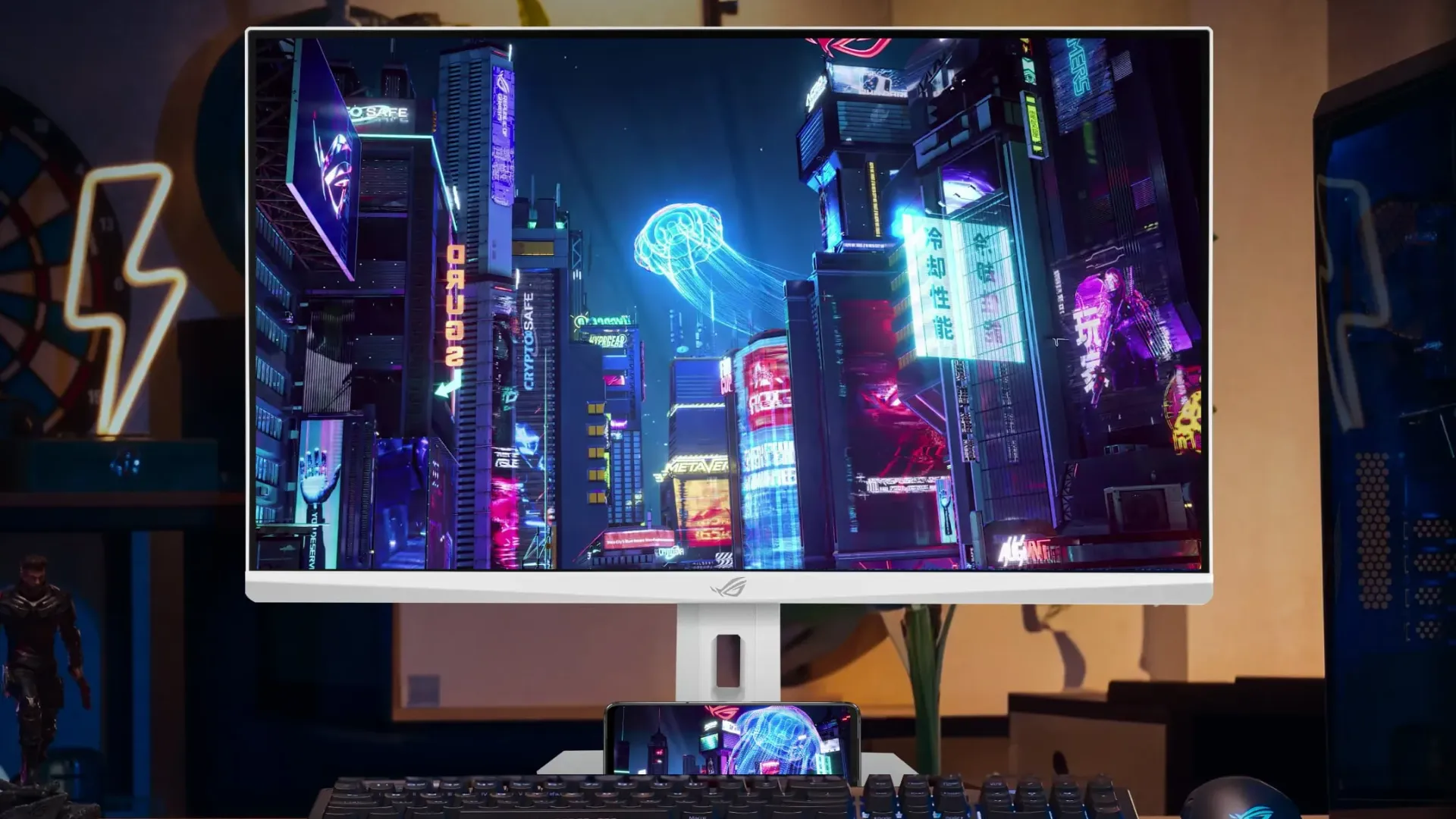 Монітор Asus 27" ROG Strix XG27ACSR-W IPS 220Hz 90LM0D12-B01171