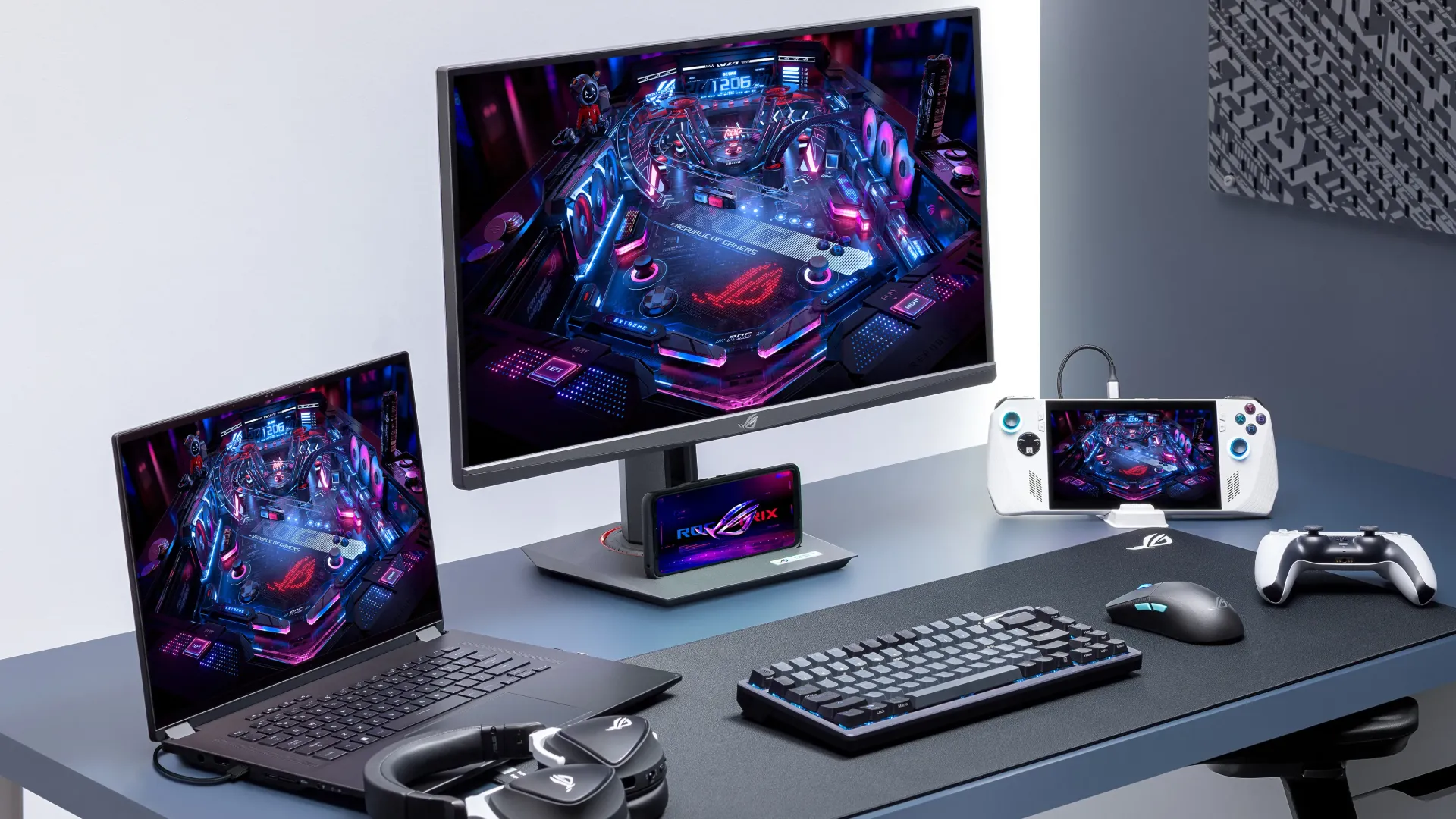 Монітор Asus 27" ROG Strix XG27ACSR-W IPS 220Hz 90LM0D12-B01171