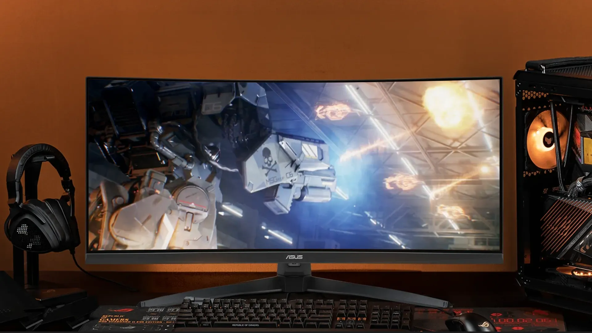 Монітор Asus 34" TUF Gaming VG34WQ5F VA 200Hz 90LM0DP1-B01171