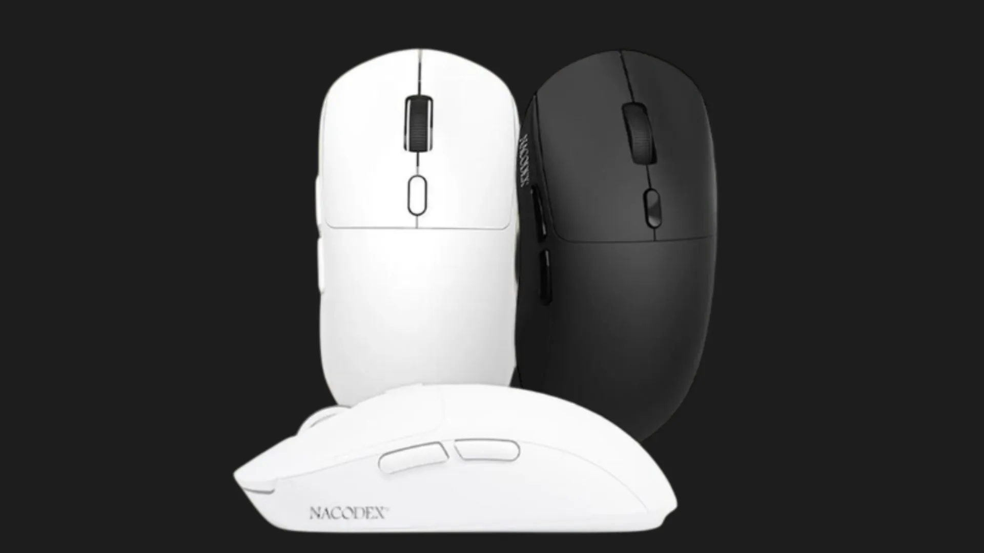 Беспроводная мышь Ajazz x Nacodex NJ07 MC (NJ07-MC-B) (Black)