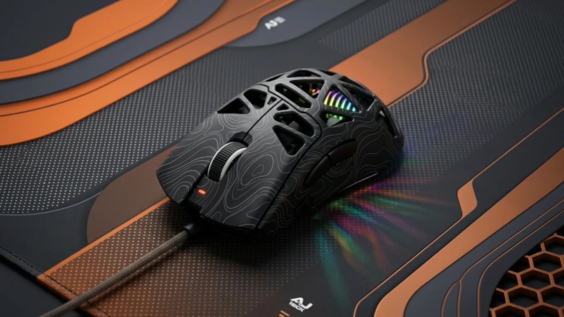 Беспроводная игровая мышь Ajazz AJ200P Near Link AI MC (AJ200P-NL-AI-MC-B) (Black)