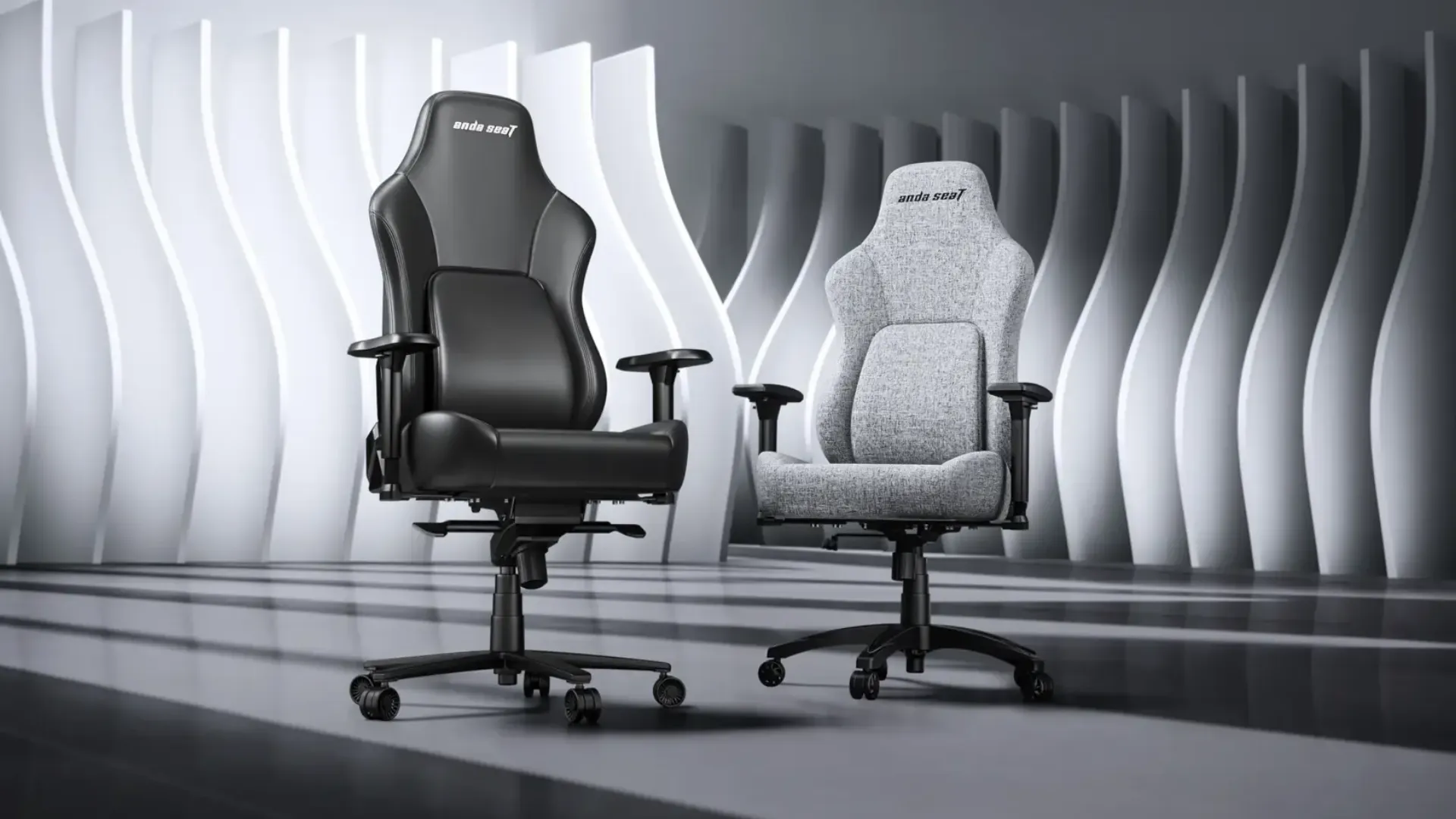 Кресло игровое Anda Seat Phantom 4 Size L (Gray Fabric) (UA)