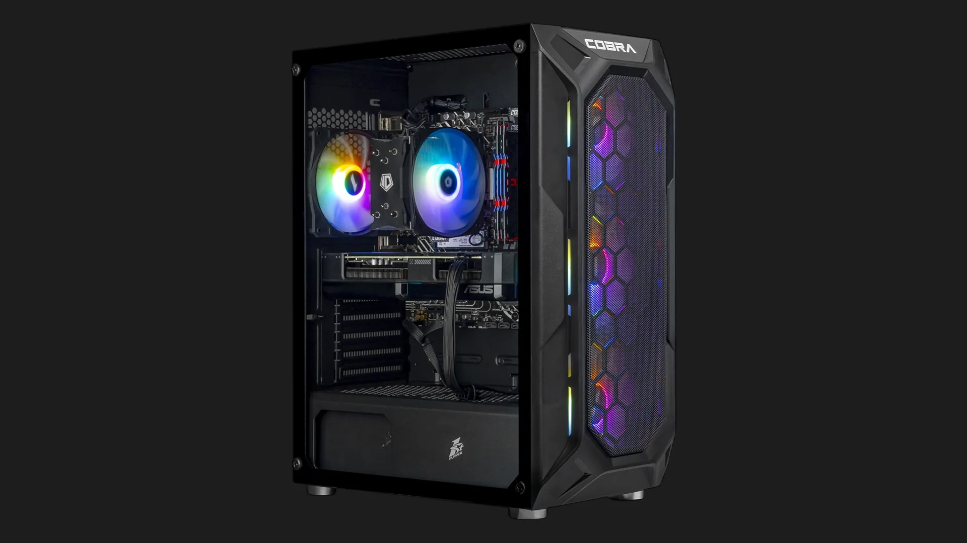 Компьютер COBRA Advanced (Ryzen 5 5500/16GB/250GB (SSD)/1TB (HDD)/RTX 5070) (A55.16.H1S2.57.22394)