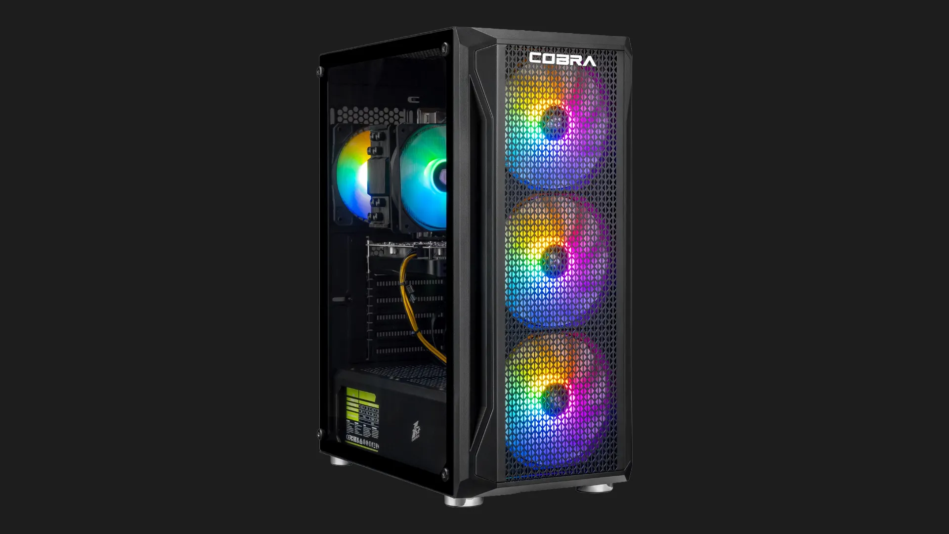 Компьютер COBRA Go (Ryzen 5 5500X3D/32GB/1TB (SSD)/RTX 5050/Win 11) (R5G23385)