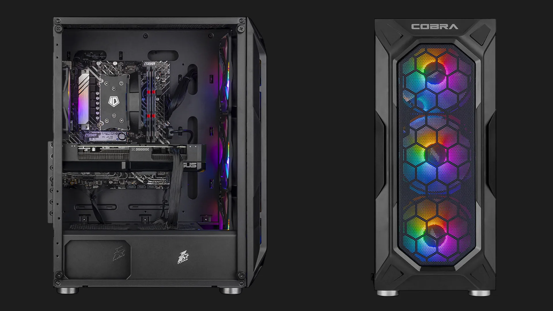 Комп'ютер COBRA Advanced (Ryzen 5 5500/16GB/250GB (SSD)/RX 9070 XT/Win 11) (A55.16.S2.97XT.23494W)