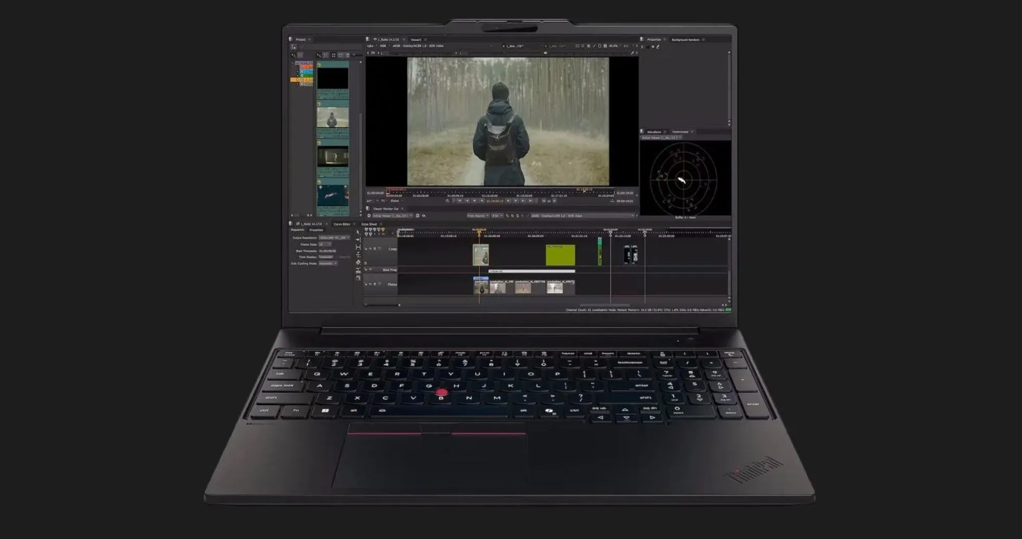 Ноутбук Lenovo ThinkPad P16s Gen 5 16" (AMD Ryzen AI PRO 7/32GB/1TB/AMD Graphics) (21XHS0Q200) (UA)