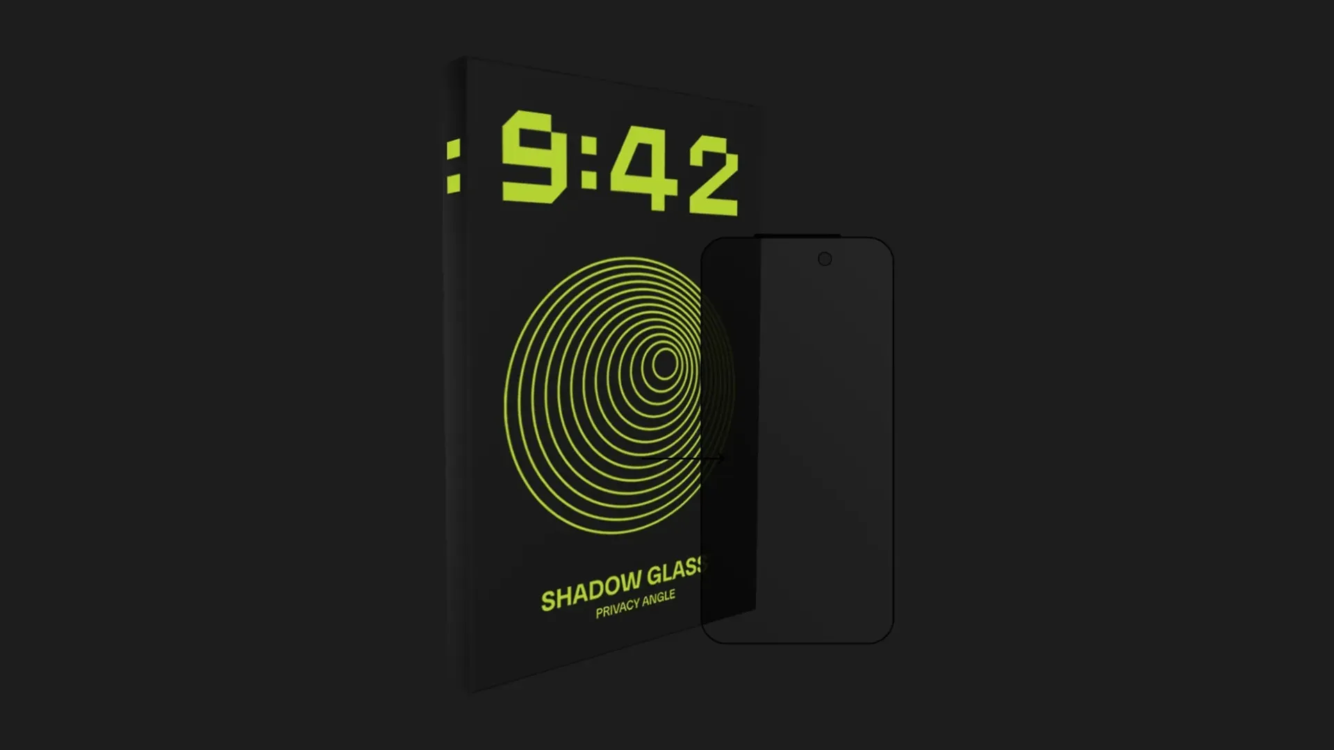 Защитное стекло 9:42 Shadow для iPhone 18 Pro Max