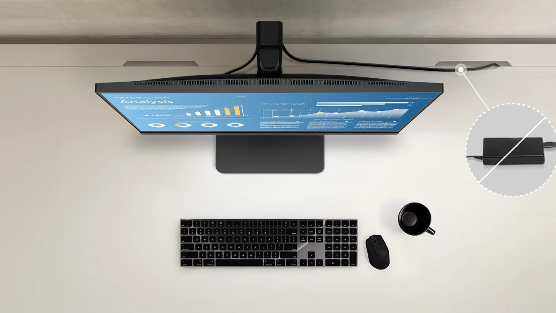 Монитор LG 23.8" IPS 100Hz 24BA650-B (UA)