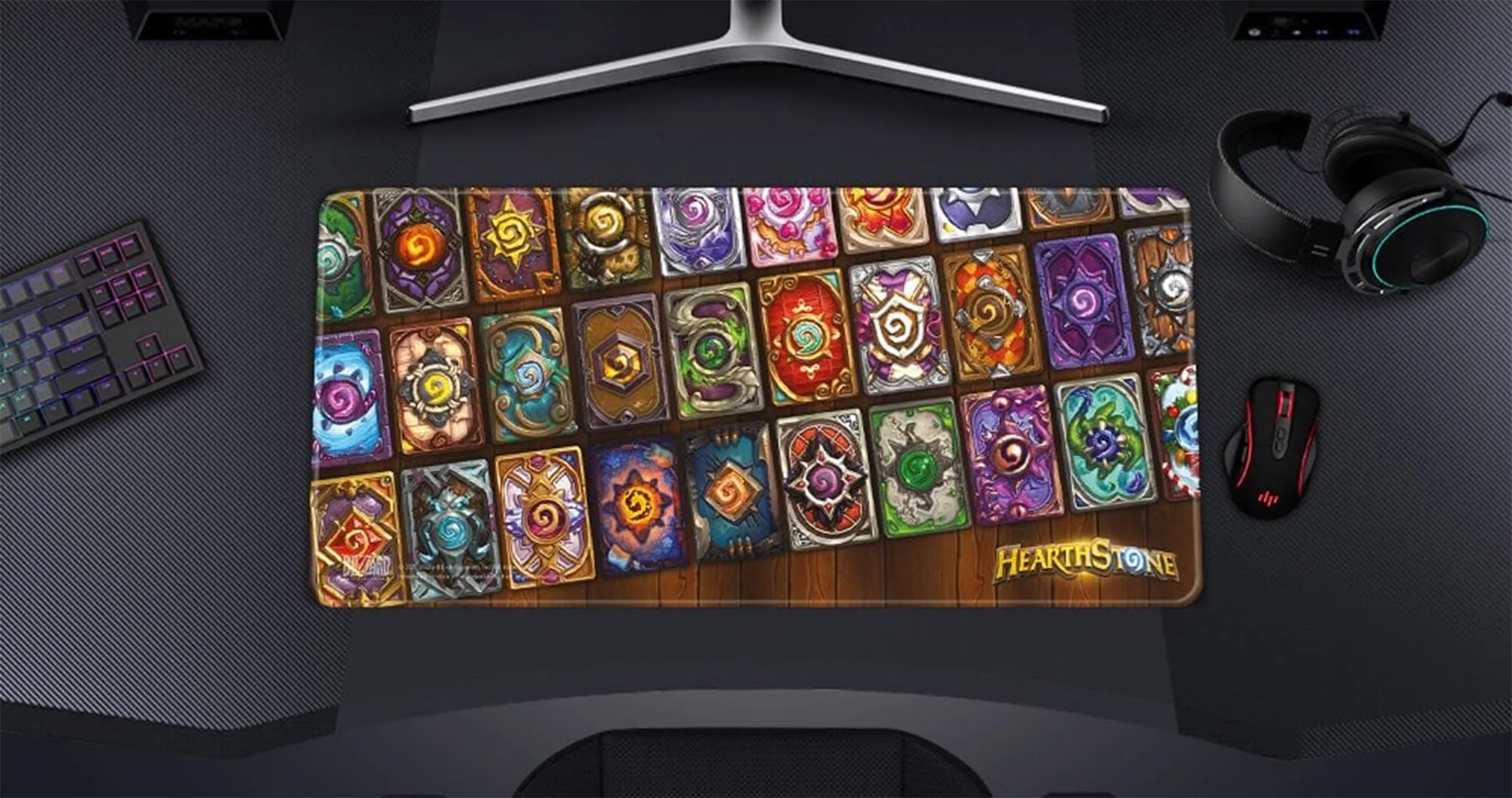 Килимок для миші Blizzard HEARTHSTONE Cardbacks, (Хартстоун) XL