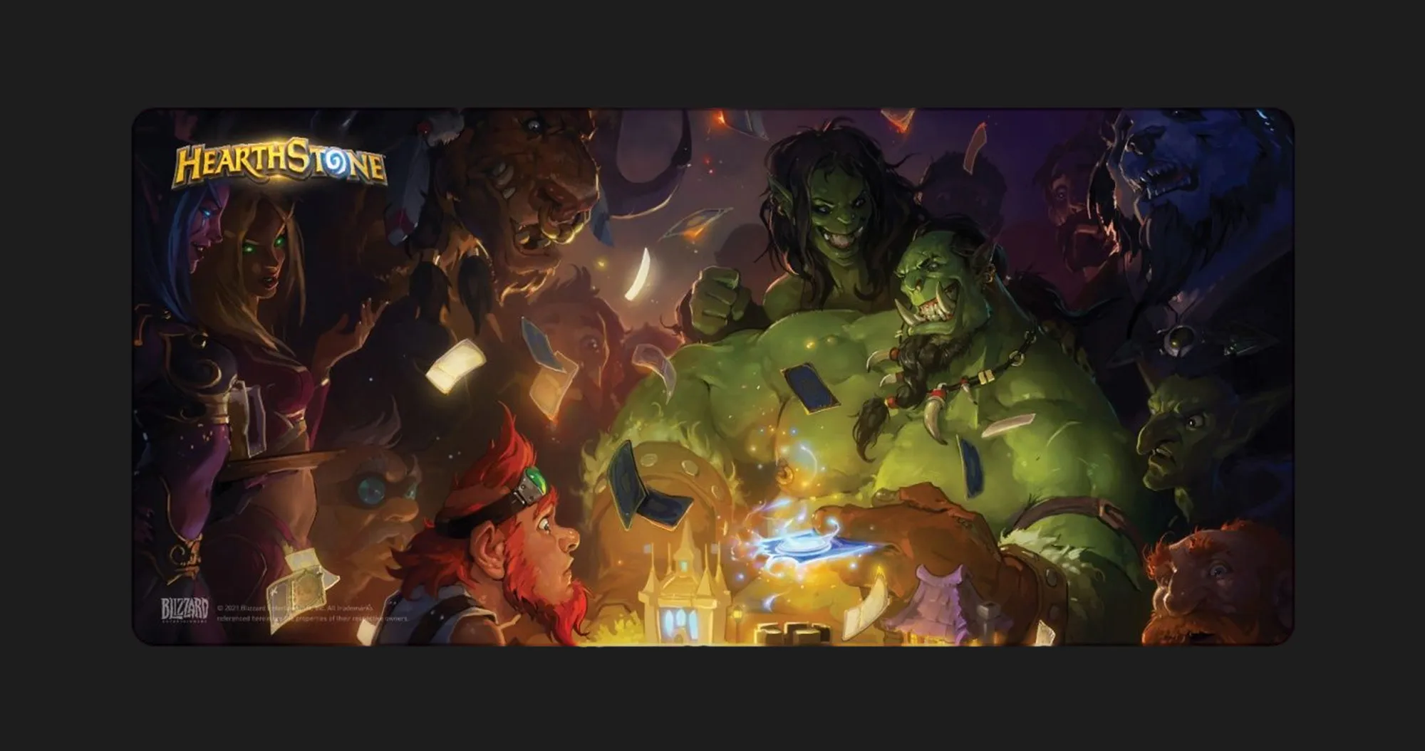 Килимок для миші Blizzard HEARTHSTONE Heroes, (Хартстоун) XL