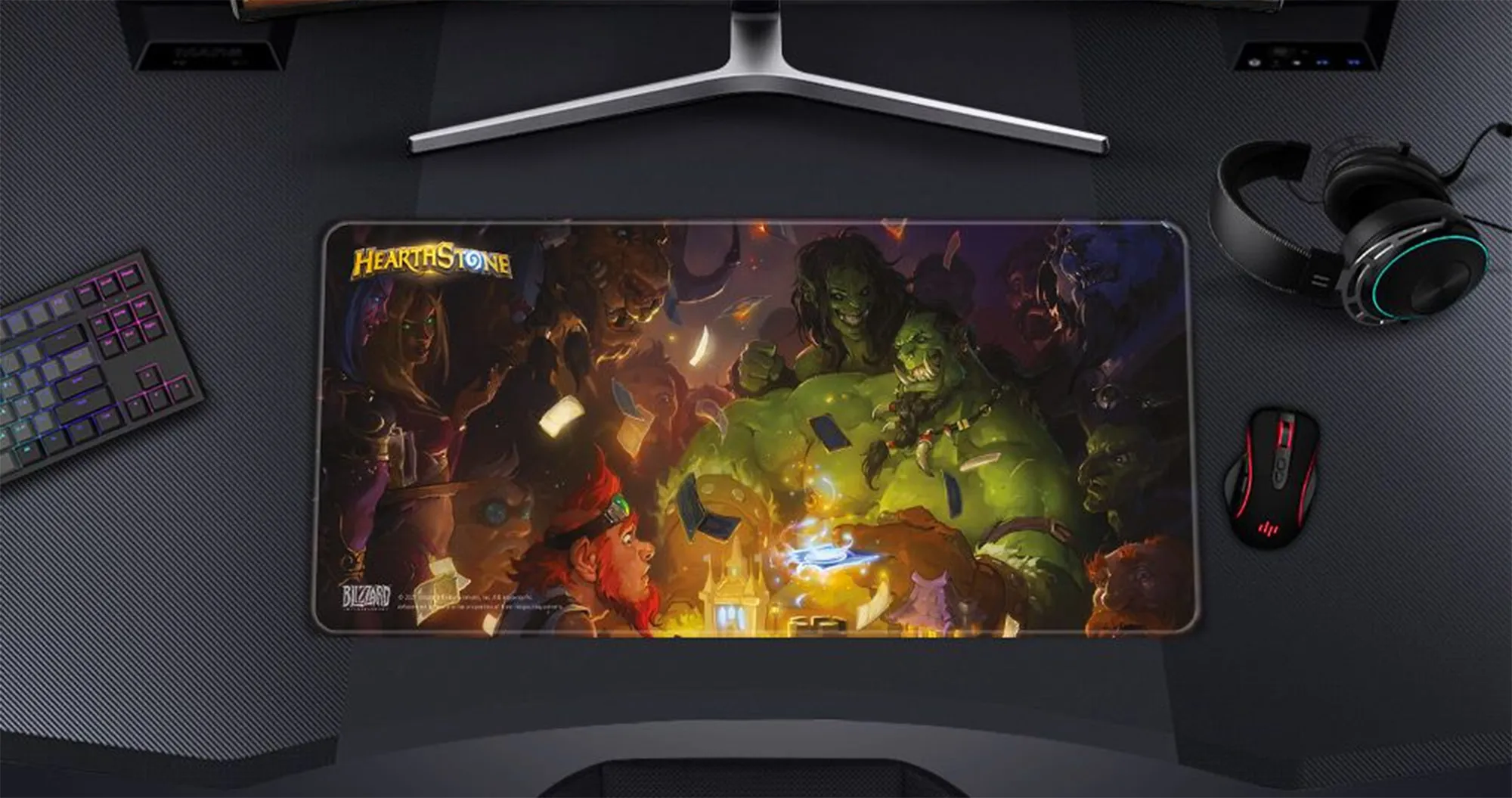 Килимок для миші Blizzard HEARTHSTONE Heroes, (Хартстоун) XL