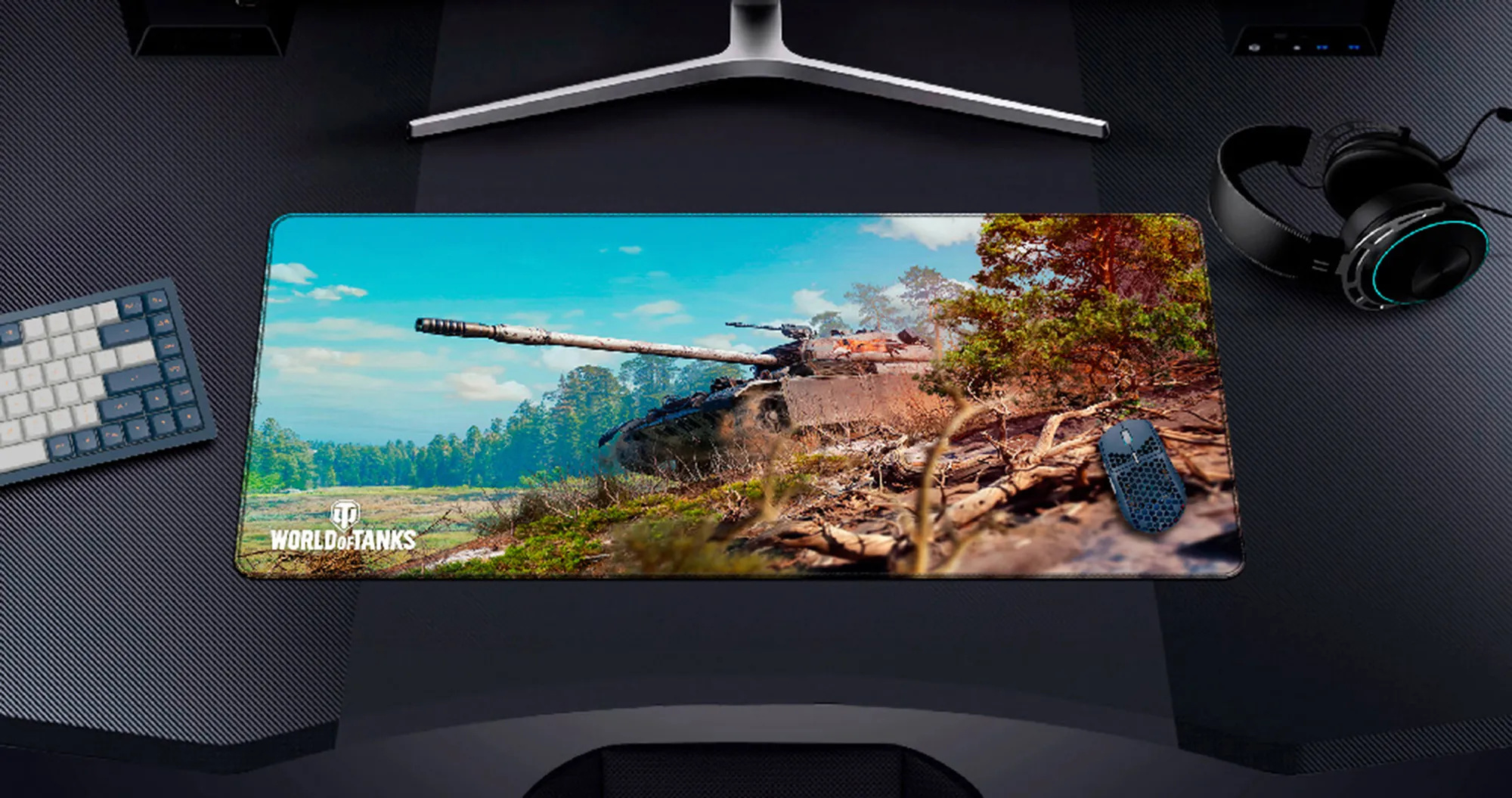 Килимок для миші Wargaming WORLD OF TANKS CS-52 LIS Out of the Woods, XL