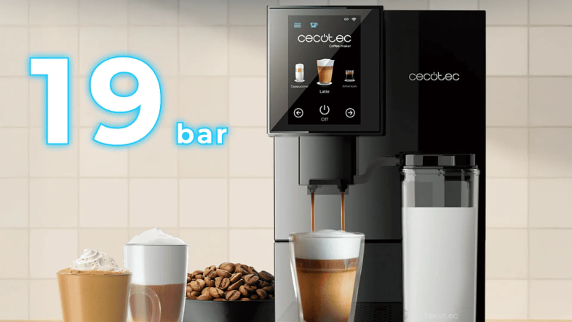 Кавомашина Cecotec Cremmaet Compactccino Connected (Black)