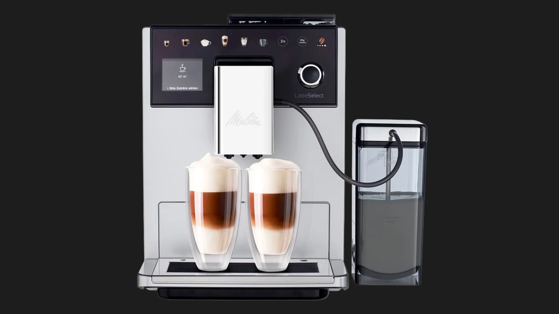 Кавомашина Melitta Latte Select (Frosted Black)