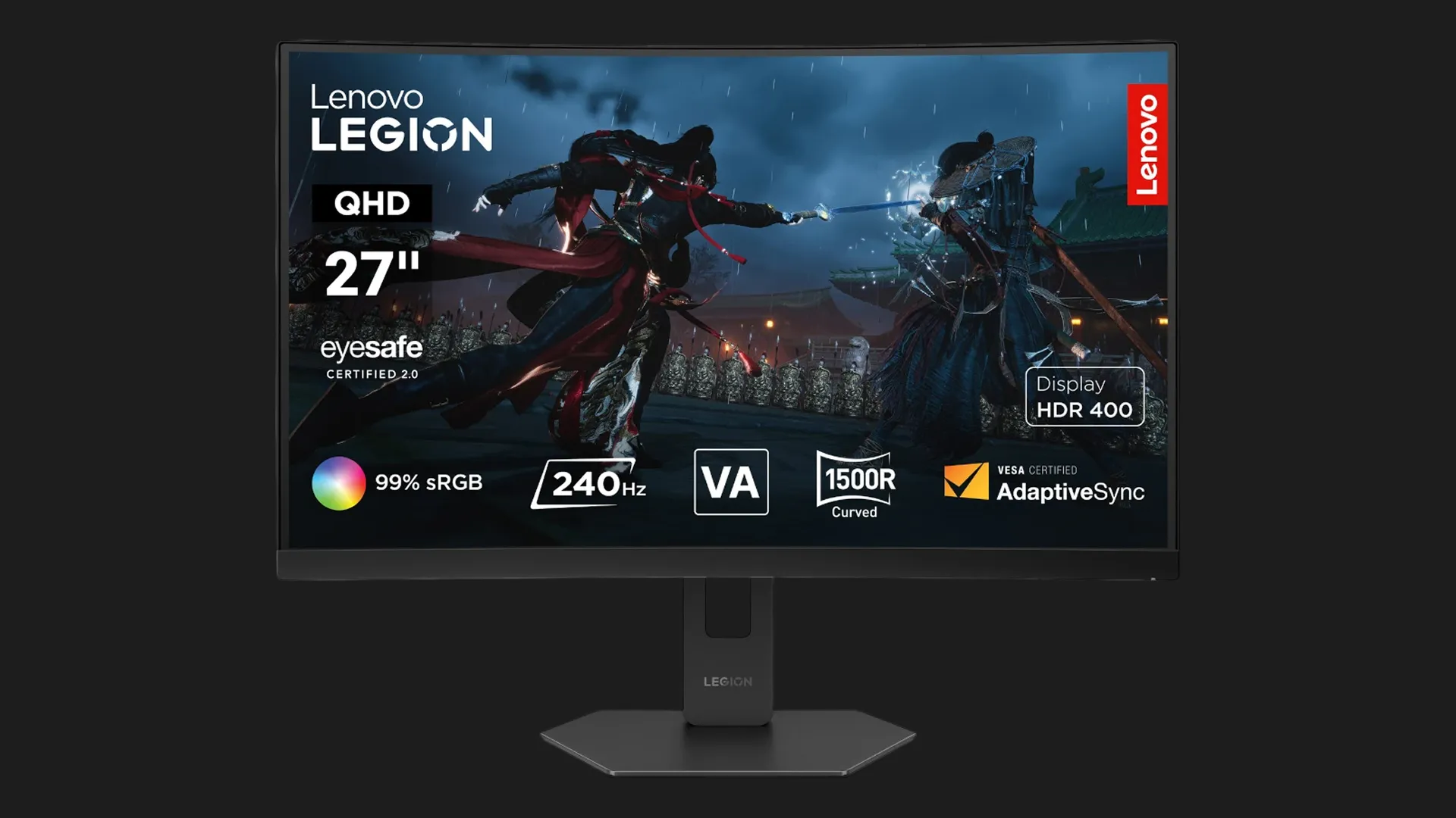 Монітор Lenovo 27" Legion 27Q-2c VA 240Hz 67EFGAC1UA (UA)