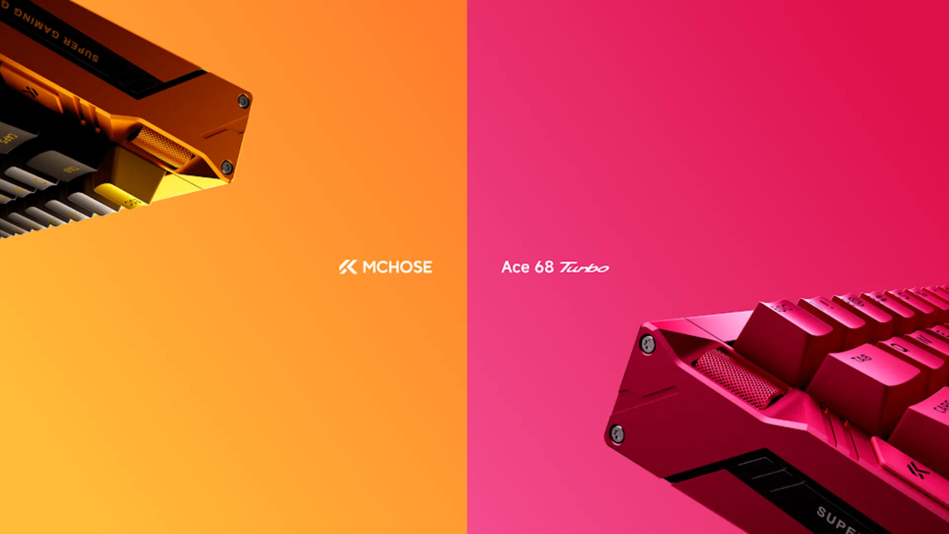 Клавіатура магнітна MCHOSE Ace 68 Turbo Hall Effect Mount Tai Magnetic 16K USB-A RGB (Berry Red) (HW-ACE68TURBO-8)
