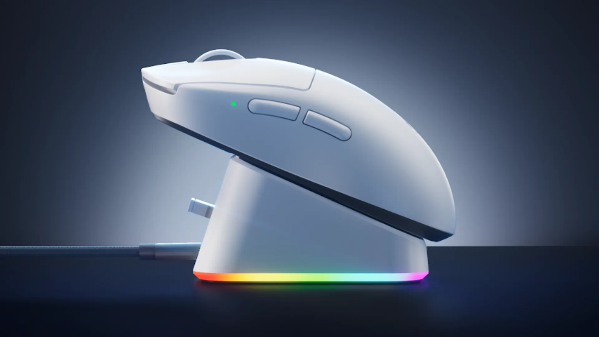 Миша MCHOSE A7 V2 Ultra Plus USB-A/WL/BT 8k (White) (HW-A7V2-10)