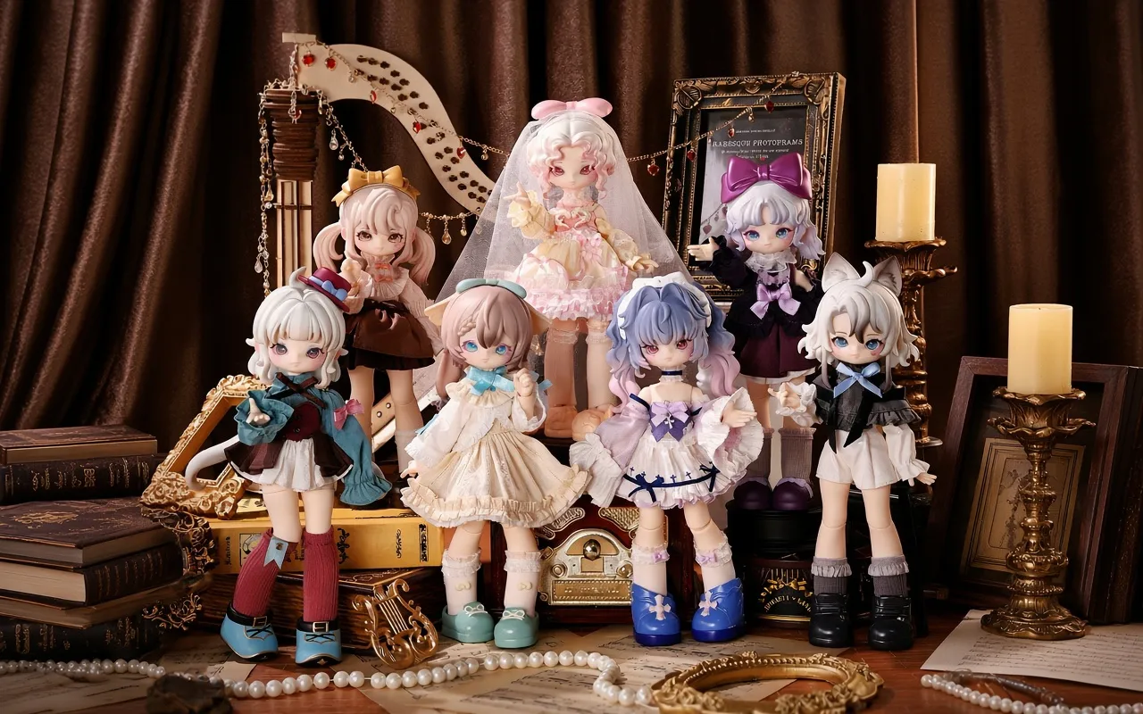 Колекційна фігурка-сюрприз BJD Pop Top Lucky Emma — Музей див (DGYC-00043)