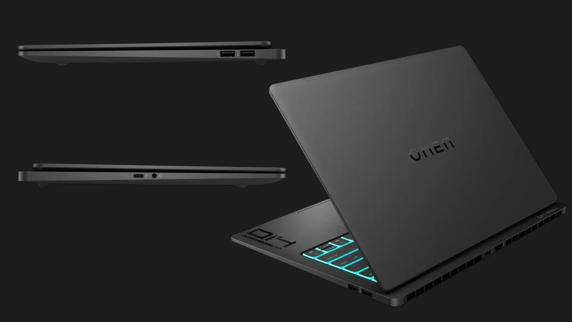 Ноутбук HP Omen Transcend 14fb-1053dx 14" (Intel Core Ultra 9/32GB/1TB/RTX 5070) (D8KM4UA)