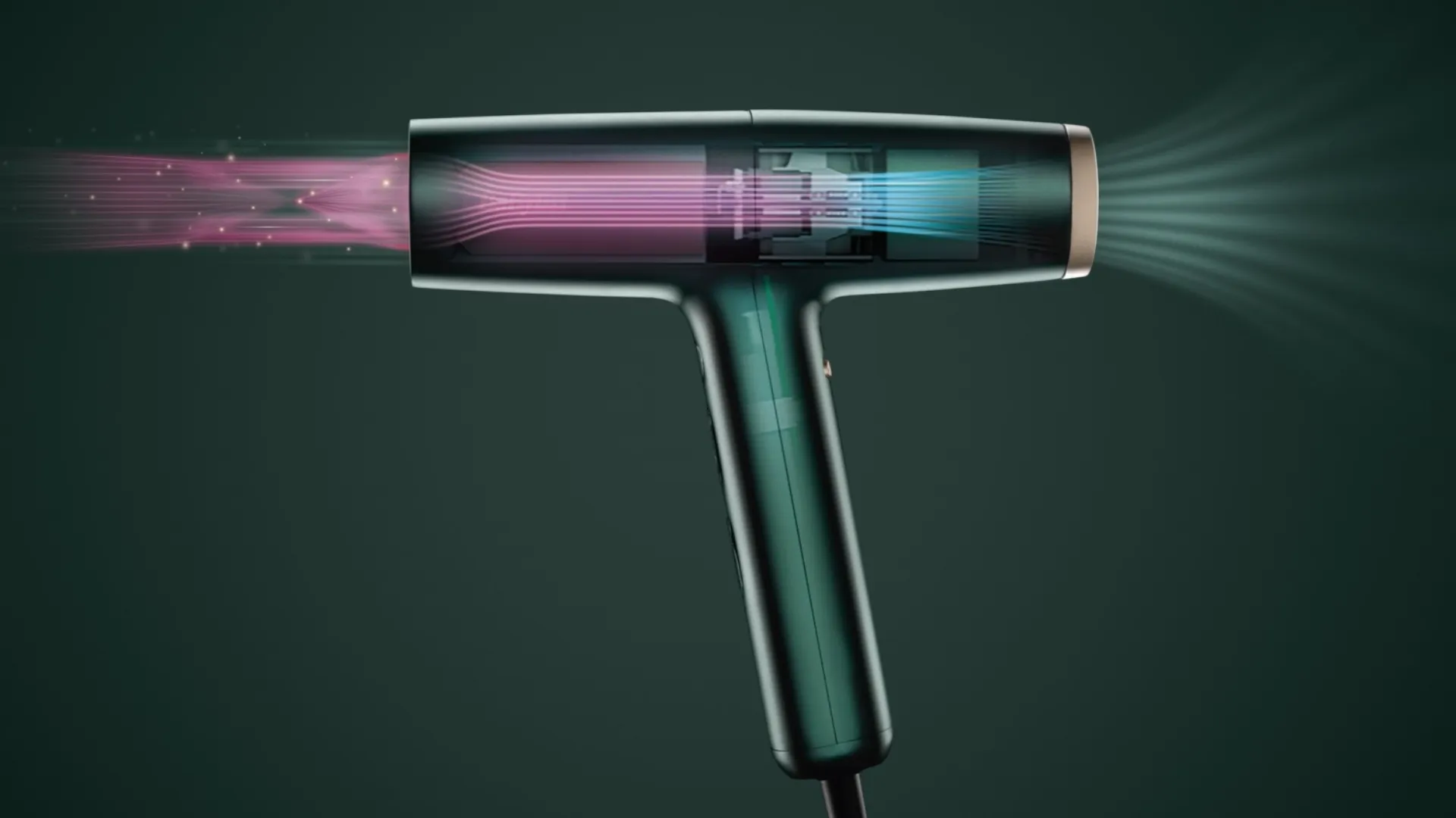 Фен Babyliss Air Power Pro D6555DE (Green)