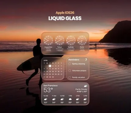 Liquid Glass в iOS 26 переосмислює інтерфейс