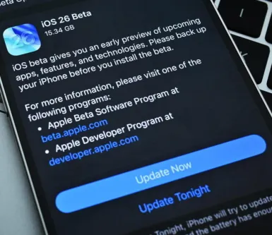 Стала доступна третя бета iOS 26