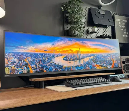 Lenovo 49" ThinkVision P49w-30 vs Dell 49" UltraSharp U4924DW: битва широких форматов