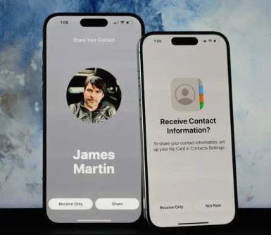 Осваиваем NameDrop: легкая передача контактов между iPhone и Apple Watch