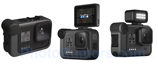 Рендеринговое изображение экшн-камеры GoPro Hero 8 появилось на сайте Photo Rumors