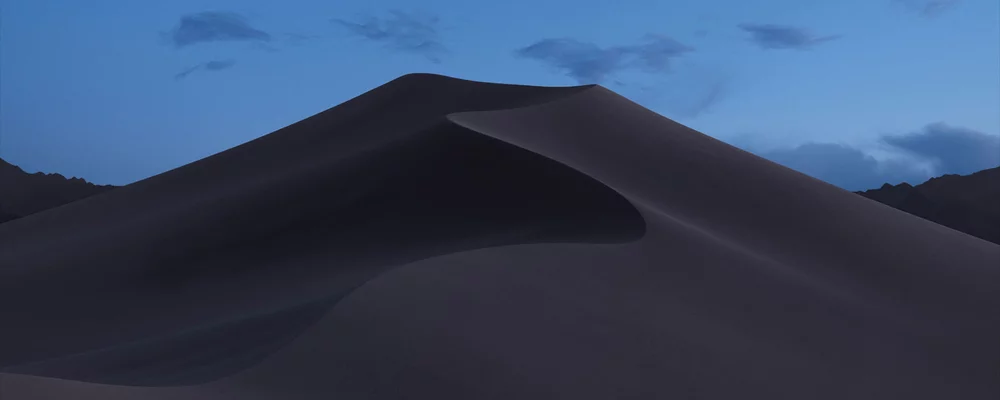 Почувствуй энергию песчаных дюн. macOS Mojave уже здесь!