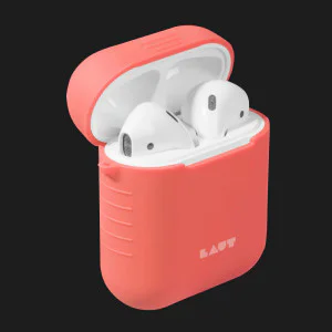 Защитный чехол LAUT для AirPods (Coral) в Берегово