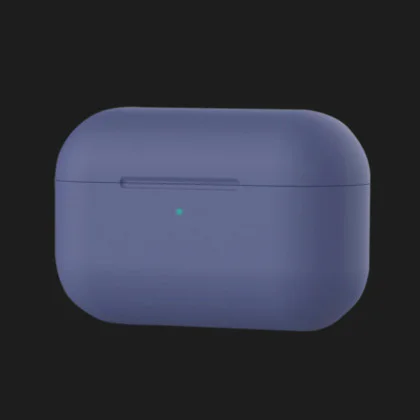 Защитный чехол Apple AirPods Pro Silicone Case (Lavender Gray) Калуше