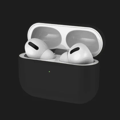 Защитный чехол Apple AirPods Pro Silicone Case (Black) в Новом Роздоле