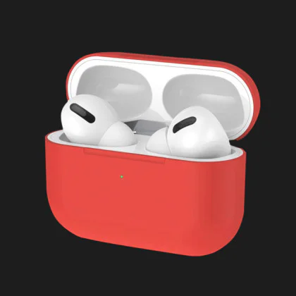 Захисний чохол Apple AirPods Pro Silicone Case (Red) Калуші