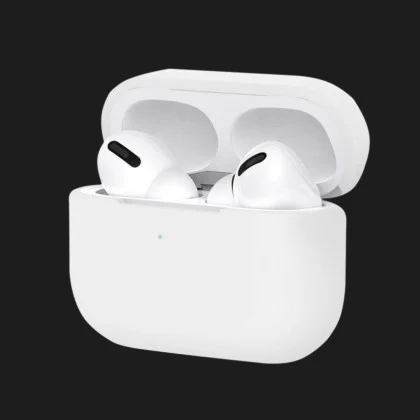 Защитный чехол Apple AirPods Pro Silicone Case (White) в Киеве