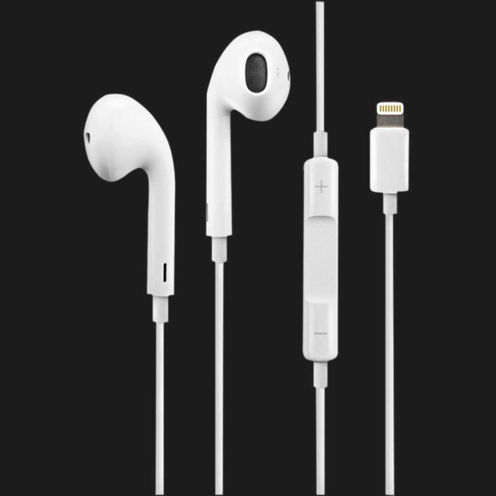Купити Навушники Apple EarPods with Lightning Connector (MMTN2) — ціни