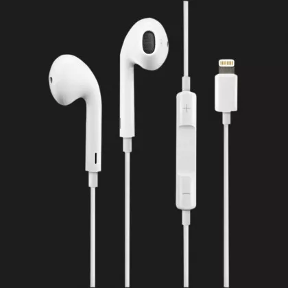 Навушники Apple EarPods with Lightning Connector (MMTN2) в Новому Роздолі