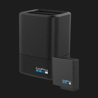 Зарядное устройство GoPro Dual Battery Charger с батареей для GoPro Hero 7, Hero 6 и Hero 5 в Каменском