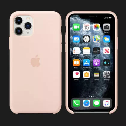 Чехол Silicone Case для iPhone 11 Pro Max (Original Assembly) (Pink Sand)