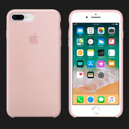 Оригинальный чехол Apple Silicone Case для iPhone 7 Plus/8 Plus (Pink Sand) в Киеве
