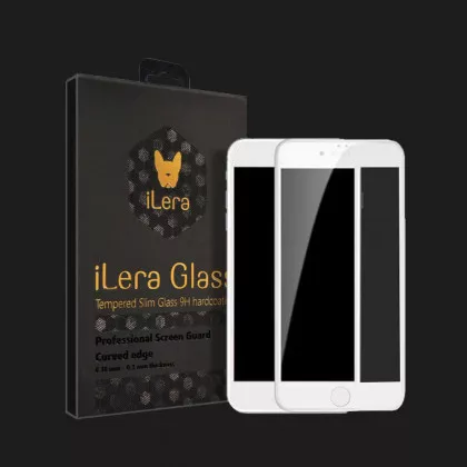 Защитное стекло iLera для iPhone 8 / 7 / SE (White) в Мукачево