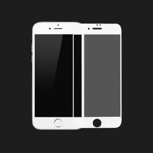 Захисне скло 3D для iPhone 7 Plus / 8 Plus (White) в Хмельницькому