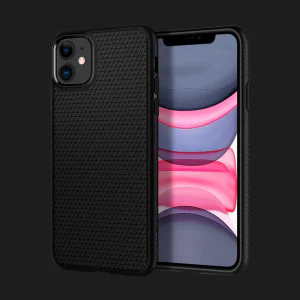 SPIGEN Liquid Air for iPhone 11 (Black) в Хмельницькому