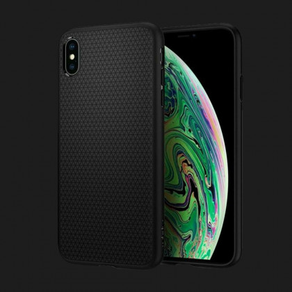 Чохол Spigen iPhone Xs/X Liquid Air (Black) в Житомирі