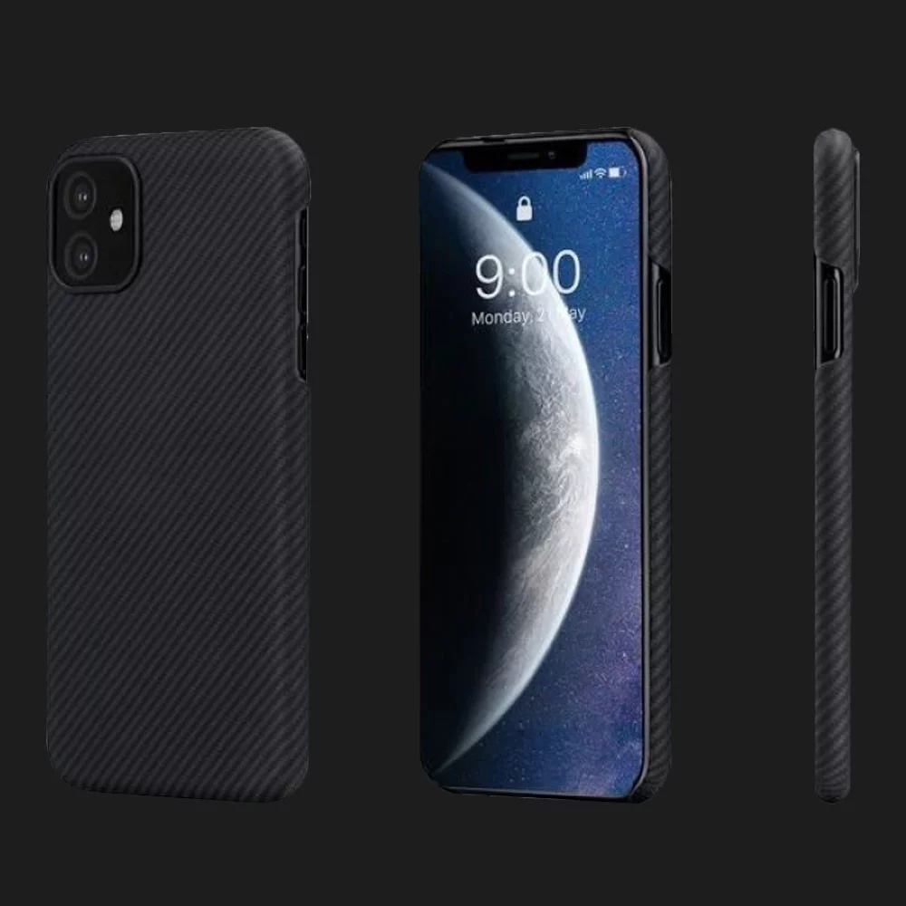 Pitaka Air Case for iPhone 11 (Black / Grey)