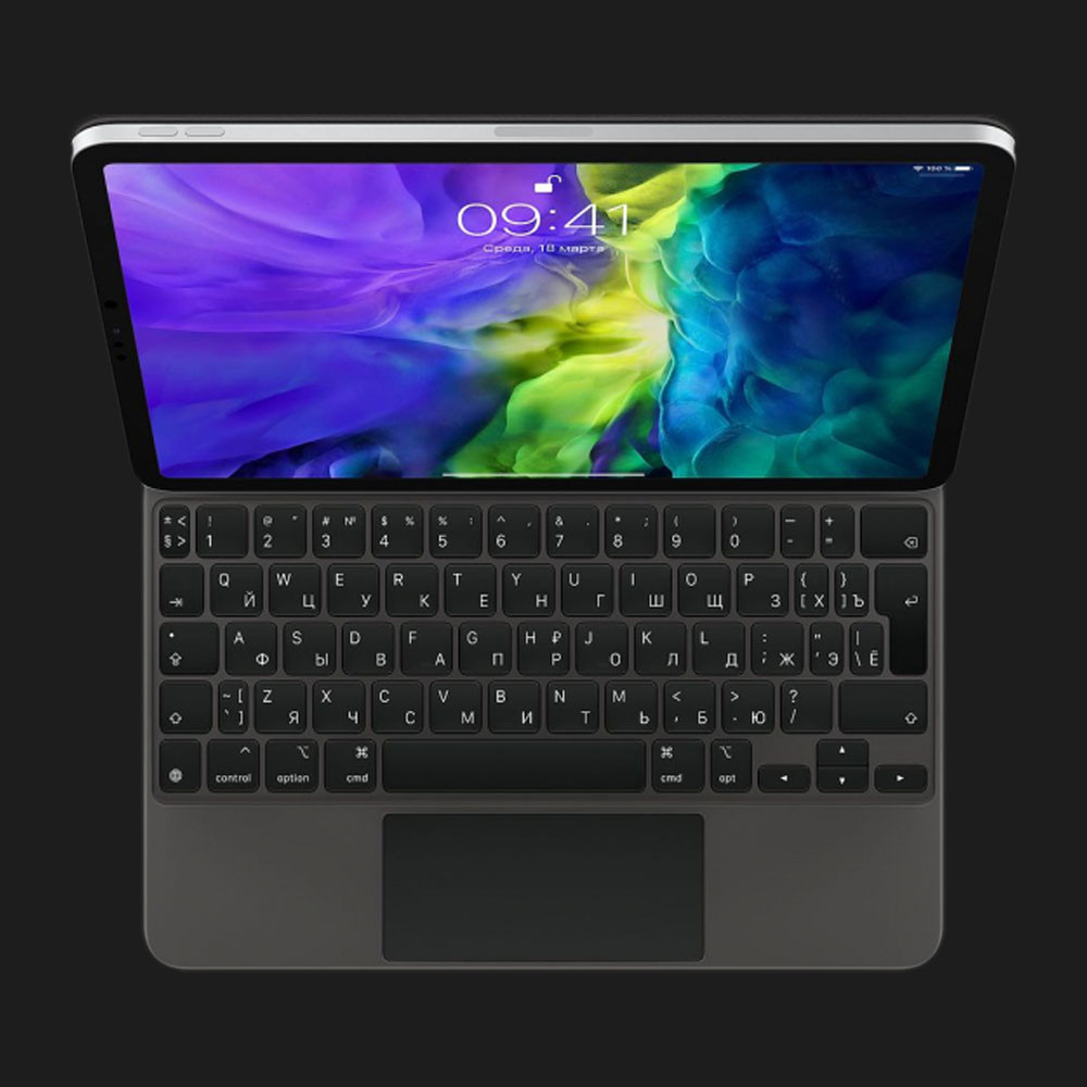 Клавіатура Magic Keyboard для iPad Pro 11, iPad Air (4/5th generation) (Black) (MXQT2)