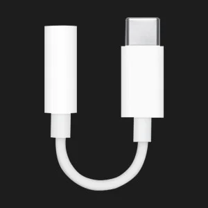 Оригинальный Apple USB-C to 3.5 mm Headphone Jack Adapter (MU7E2) в Херсоне